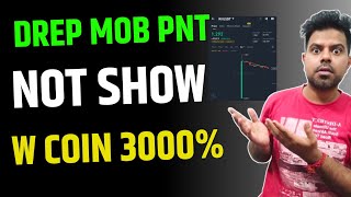 Pnt Mob Drep Not Showing  W Coin 3000 Pump  Mob Coin [upl. by Crain918]