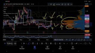 TOPGLOV  不要急着冲进去等待止跌回升的讯号盘后筹码主力线技术分析 04122023 [upl. by Alisa]