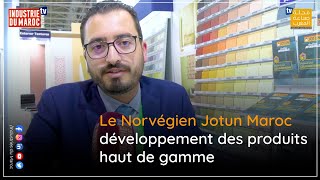 SIB 2022 Le Norvégien Jotun Maroc Continuer à développer ses produits haut de gamme [upl. by Kellyn]