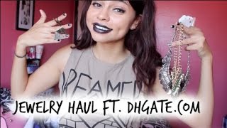 Jewelry Haul Ft Dhgatecom [upl. by Neda]