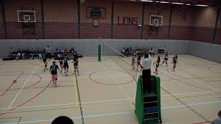 AFNORTH LIVE presents Lion Volleyball vs Brussels [upl. by Nuahsed]