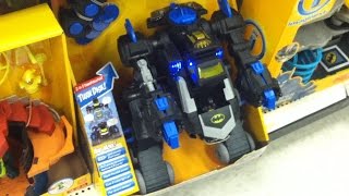 Batman toys Imaginext Target with Batcave Batbot Castle 2014 videos [upl. by Ennylyak631]