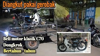 Review beli motor klasik honda C70 dongkrok [upl. by Manara707]