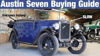 Austin Seven Buying Guide  A Pre War Car You Can Drive And Restore [upl. by Grantham]