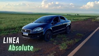 FIAT LINEA 19 NA RODOVIA CONSUMO [upl. by Siri]