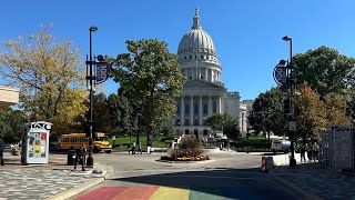 A Capitol Visit Madison Wisconsin madison [upl. by Lohner]