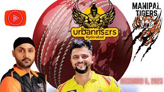 🔴▶️LIVE Manipal Tigers vs Urbanrisers Hyderabad Qualifier 1 T20 LLC December 5 2023  Scorecard [upl. by Aramo]