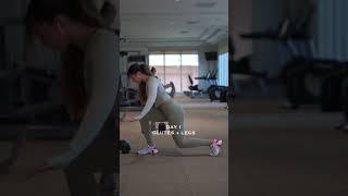 INTENSE LOWER BODY WORKOUT  DAY 1 [upl. by Kearney]