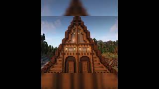 Most beautiful A  frame cozy cabins in Minecraft ❤️❤️❤️❤️❤️❤️❤️ [upl. by Brothers182]