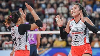 Mylene Paat stars anew in Chery Tiggo win  2023 PVL AllFilipino Conference [upl. by Wallache953]