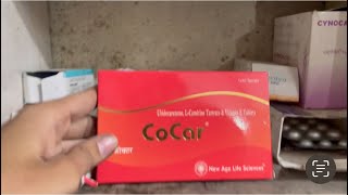 CoCar Tablet uses  price  composition  dose  side effects  review  in hindi [upl. by Lust]