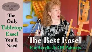 The Best Easel For Acrylic Painting amp Oil Painting Tabletop Easel Reviews [upl. by Letsou]