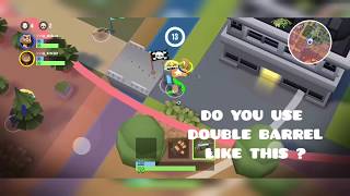 Battlelands Royale Season 9 How to use Double Barrel like a pro  Easy to follow [upl. by Angeline]