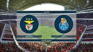 PES 2019  SL BENFICA X FC PORTO  1080p  60FPS [upl. by Oirotciv346]