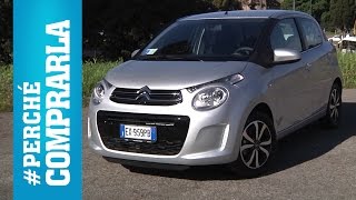 Nuova Citroen C1 2015  Perché comprarla e perché no [upl. by Eneleh742]