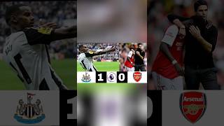 Newcastle vs Arsenal Newcastle 10 Arsenal All goals amp highlights Premier League short sportnews [upl. by Clyde]