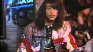 Jake E Lee jamming Ray Gillen interview [upl. by Netsirk]