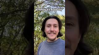 Unfair Vs Not Fair debate philosophy education [upl. by Worthy461]