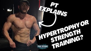 Strength Training vs Hypertrophy The TRUTH Explained [upl. by Ottie414]