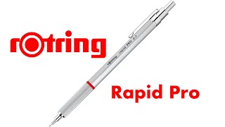 Rotring rapid pro kutu açılımı ve inceleme [upl. by Fanestil772]