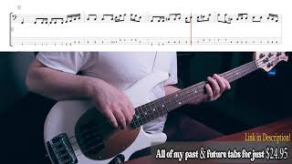 Red Hot Chili PeppersPolice StationBass Cover with Tab [upl. by Eyaf]