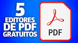 TOP 5 Mejores Editores de PDF GRATUITOS Alternativas a Adobe Acrobat [upl. by Cheung]