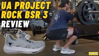 UA PROJECT ROCK BSR 3 REVIEW  Just Okay [upl. by Llevad]