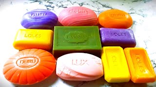 ASMR  DRY COLORFUL SOAP CUTTING  Soap Carving  Резка сухого мыла [upl. by Nylak924]