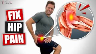 Fix Your Hip Pain Exercises For Hip Bursitis amp Tendonitis [upl. by Einafit]