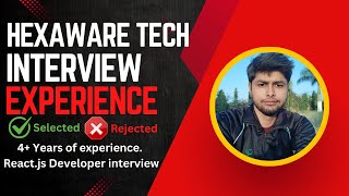 Reactjs Interview Experience in Hexaware Technology reactjsinterviewquestions [upl. by Timms365]