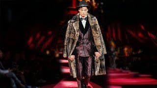 Dolce amp Gabbana  FallWinter 201920  Menswear  Milan Fashion Week [upl. by Asselem]