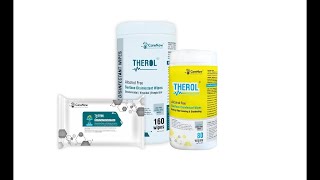 Therol Surface Disinfectant Wipes [upl. by Yadrahc]