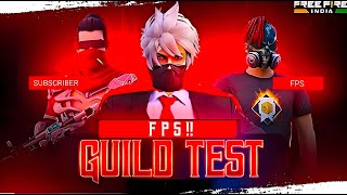 🔴Live GUILD TEST 1 VS 6 FOR FPS [upl. by Idnod311]