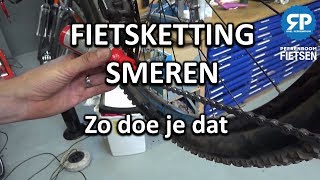 FIETSKETTING SMEREN Zo doe je dat [upl. by Ida]