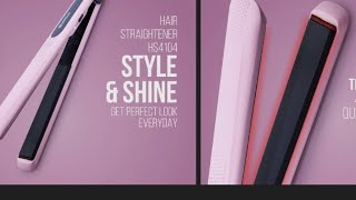 Havells hair straightener unboxing review [upl. by Monica]