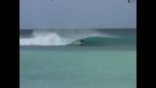 Surfing Tropicana in Barbados [upl. by Haberman]