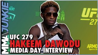 Hakeem Dawodu My Time Is Now For UFC Title Run  UFC 279 [upl. by Entsirhc]