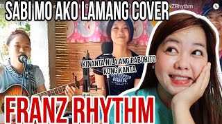 LeBrent Reacts FRANZ RHYTHM SABI MO AKO LAMANG COVER TRIO COVER FATHER AND KIDS  REACTION [upl. by Norvall]