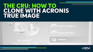 Cloning with Acronis True Image HD [upl. by Anurag]