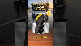 Massive Overstock Sale on All HighEfficiency 665W Monocrystalline Solar Panels  30٪ OFF 👏🥳 [upl. by Morice]