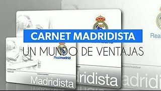 CARNET MADRIDISTA Un mundo de ventajas [upl. by Mintz]