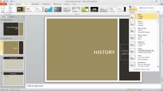 How to apply a theme to PowerPoint presentation [upl. by Initsed771]