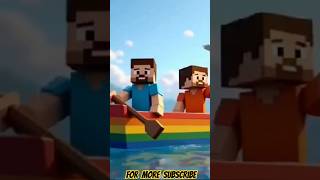 STEVE WITH FRIEND MINECRAFT minecraft minecraftanimation steveminecraft [upl. by Aynotan]