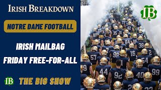 Notre Dame Football Mailbag [upl. by Derna]