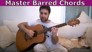 How to Memorize Find amp Practice Barre Chords  The Ultimate Guitar Lesson [upl. by Uyekawa667]