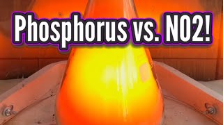 Phosphorus vs Nitrogen Dioxide in RamZland🔥 8P10NO2 → 2P4O105N2 STEM ScienceForKids RamZland [upl. by Snell]