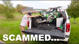 I GOT SCAMMED SELLING MY DIRT BIKE [upl. by Ylrebmit]