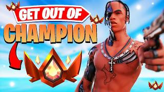 How to Get Out of CHAMPION Chapter 5 Season 4 Fortnite [upl. by Harwell862]