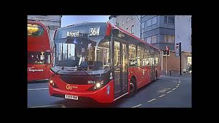 Buses in the London Borough of Redbridge [upl. by Ateloj]