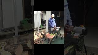 Forestwest 18ton Kinetic Log Splitter in Action logsplitter forestwest firewood [upl. by Crary554]